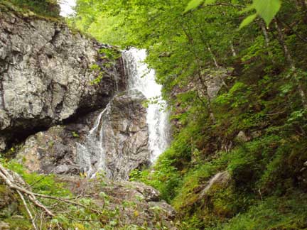 Uisge Falls    Baddeck, NS      August 2004